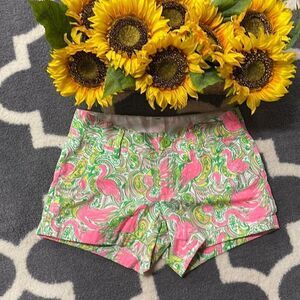 Lilly Pulitzer Paisley Flamingo 🦩 Callahan Shorts